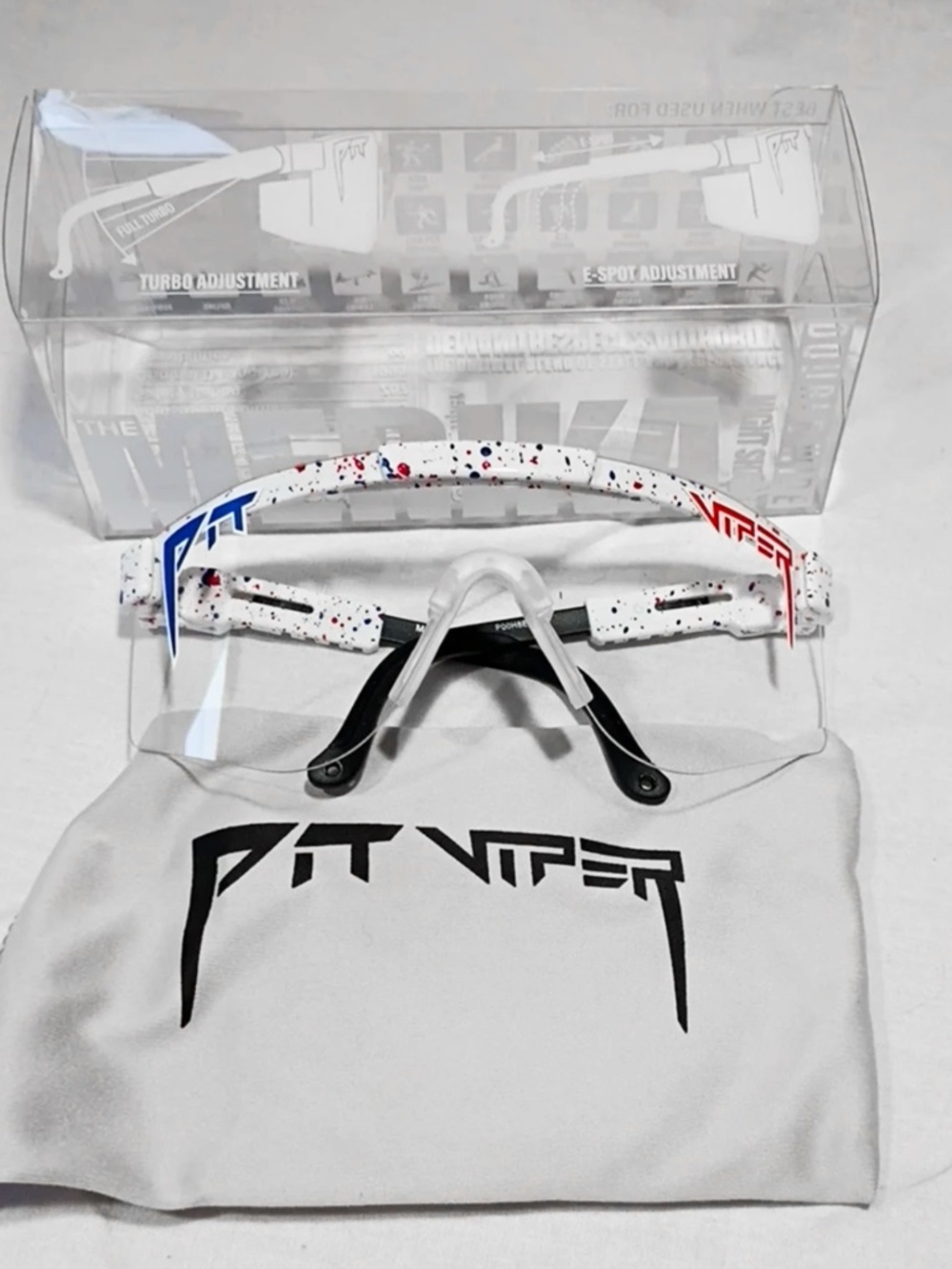 Pit Viper The Merika Night Shades Double-Wide Sunglasses - NEW B2B - #50042-SUN1
